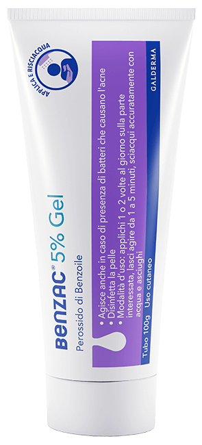 Benzac 5% Gel Applica e risciacqua