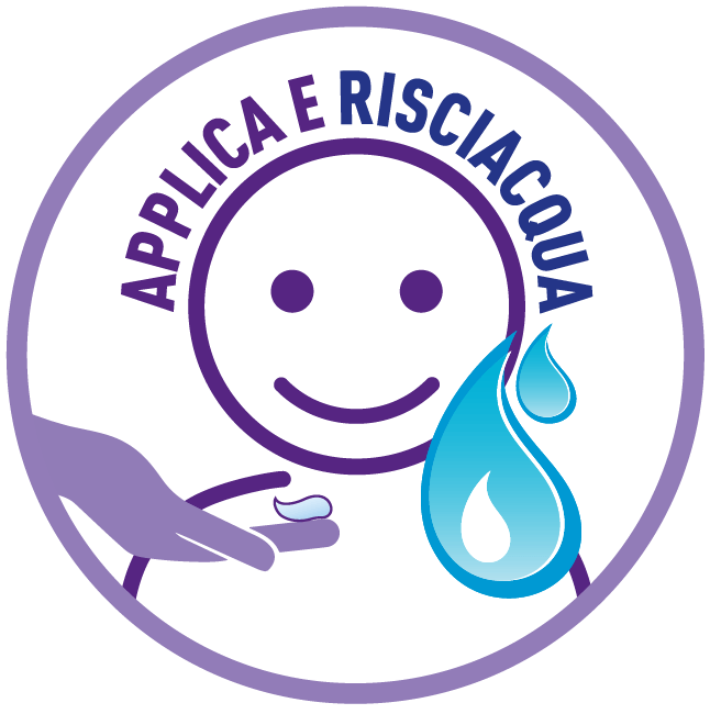 Applica e risciacqua